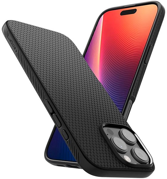 Handyhülle Spigen Liquid Air Matte Black iPhone 16 Pro Max ...