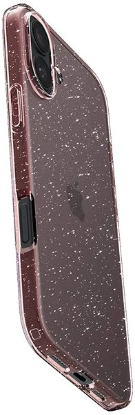 Handyhülle Spigen Liquid Crystal Glitter Rose Quartz iPhone 16 ...