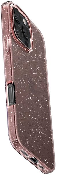 Handyhülle Spigen Liquid Crystal Glitter Rose Quartz iPhone 16 Pro ...