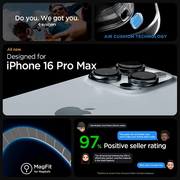 Kryt na mobil Spigen Ultra Hybrid MagSafe Frost Clear iPhone 16 Pro Max ...