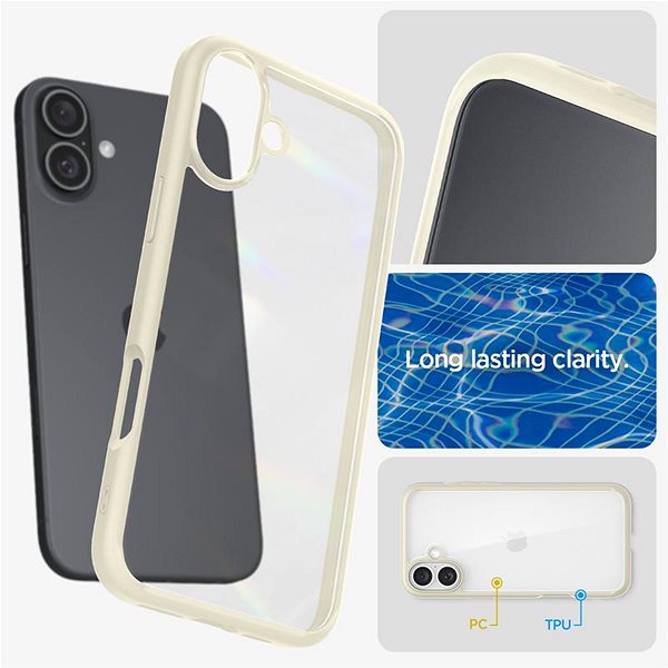 Handyhülle Spigen Ultra Hybrid Mute Beige iPhone 16 Plus ...