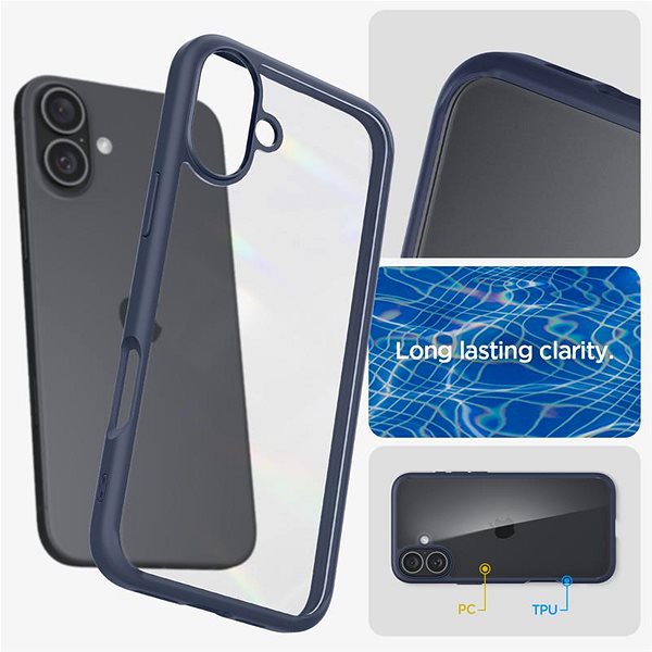 Handyhülle Spigen Ultra Hybrid Navy Blue iPhone 16 ...
