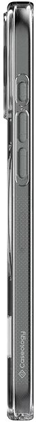Handyhülle Caseology by Spigen Capella MagSafe Kickstand Clear Gray iPhone 16 Pro ...