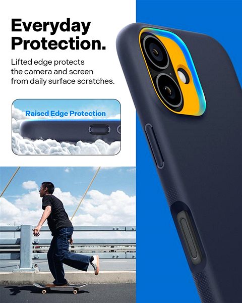 Handyhülle Caseology von Spigen Nano Pop MagSafe Blaubeere Marine iPhone 16 ...