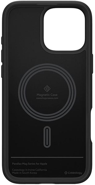 Handyhülle Caseology by Spigen Parallax MagSafe Matte Black iPhone 16 Pro Max ...
