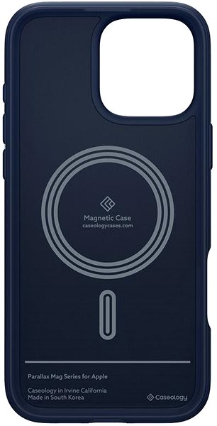 Telefon tok Caseology by Spigen Parallax MagSafe Midnight Blue iPhone 16 Pro tok ...