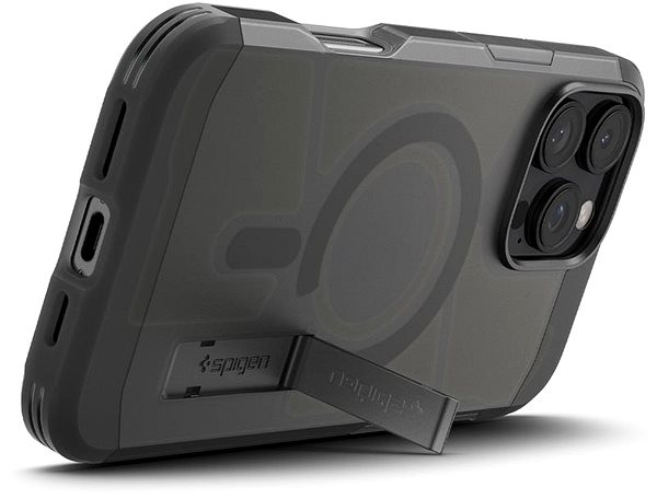 Handyhülle Spigen Tough Armor MagSafe Frost Black iPhone 16 Pro ...