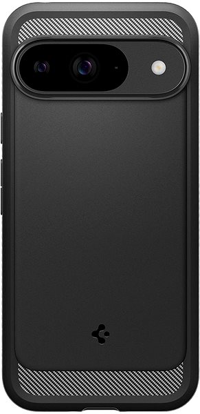 Handyhülle Spigen Rugged Armor Matte Black Google Pixel 9 Pro/Pixel 9 ...