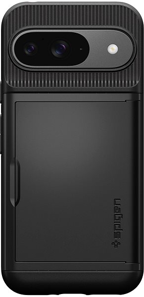 Handyhülle Spigen Slim Armor CS Black Google Pixel 9 Pro/Pixel 9 ...