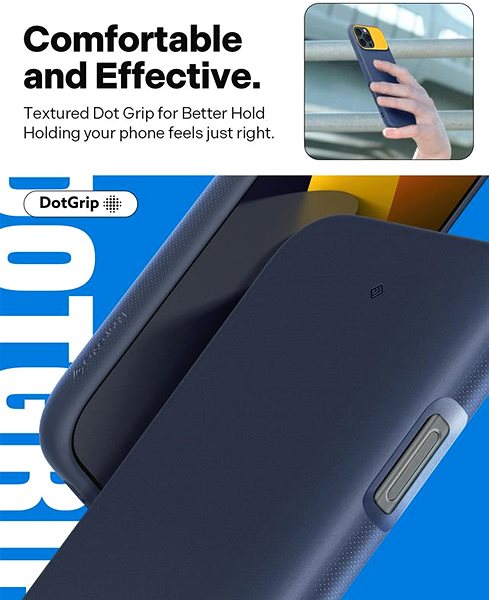 Kryt na mobil Spigen Caseology Nano Pop MagSafe Kickstand Blueberry Navy iPhone 16 Pro Max ...