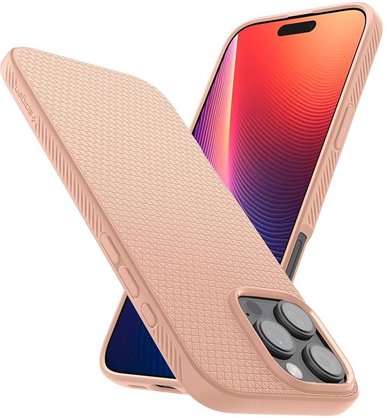 Handyhülle Spigen Liquid Air Rose Titanium iPhone 16 Pro Max ...