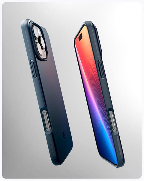 Handyhülle Spigen Thin Fit MagSafe Metal Slate iPhone 16 Pro ...