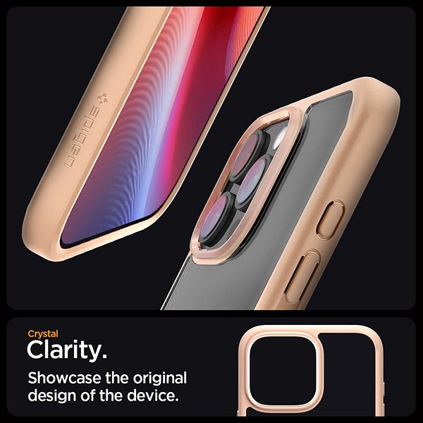 Handyhülle Spigen Ultra Hybrid Rose Titanium iPhone 16 Pro Max ...