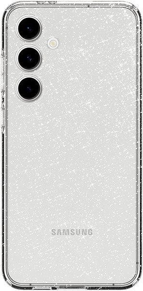Handyhülle Spigen Liquid Crystal Glitter Crystal Quartz Samsung Galaxy S24 FE ...