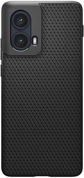 Telefon tok Spigen Liquid Air Matte Black Motorola Edge 2024 tok ...