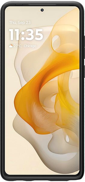 Handyhülle Spigen Liquid Air Mattschwarz Motorola Moto G Stylus 5G 2024 ...