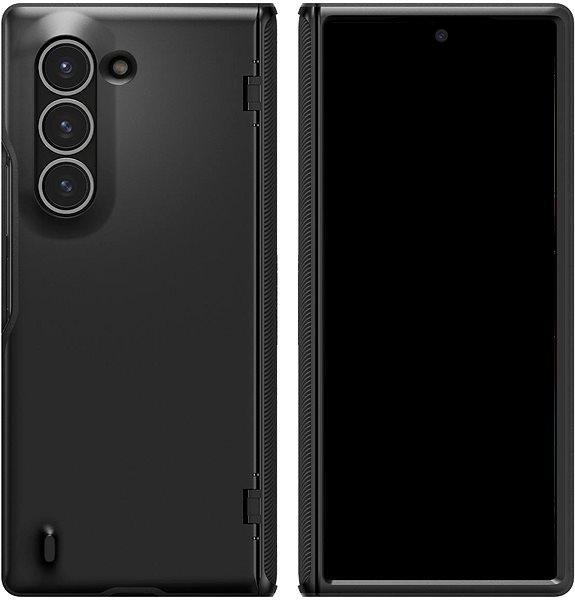 Handyhülle Spigen Slim Armor Pro, Schwarz, für Samsung Galaxy Z Fold6 ...
