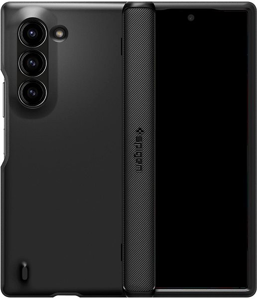 Handyhülle Spigen Slim Armor Pro, Schwarz, für Samsung Galaxy Z Fold6 ...