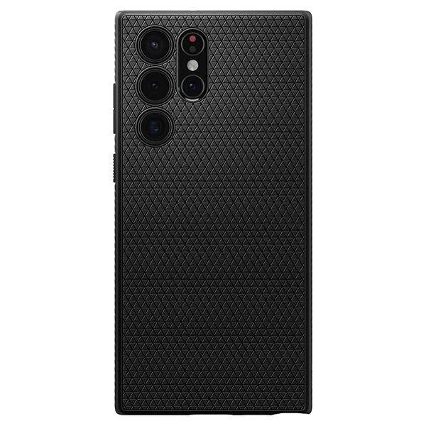 Handyhülle Spigen Liquid Air Matte Black Samsung Galaxy S 2025 Ultra ...