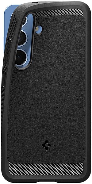Handyhülle Spigen Rugged Armor MagSafe Matte Black Samsung Galaxy S 2025+ ...