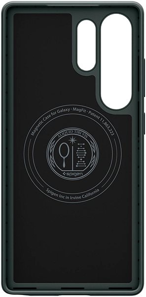 Handyhülle Spigen Thin Fit MagSafe Abyss Green Samsung Galaxy S 2025 Ultra ...