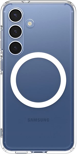 Handyhülle Spigen Ultra Hybrid MagSafe Clear White Samsung Galaxy S 2025 ...