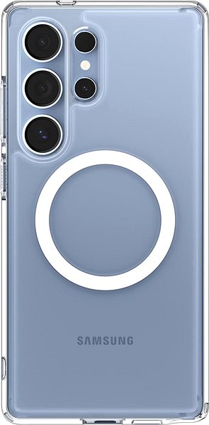 Handyhülle Spigen Ultra Hybrid MagSafe Clear White Samsung Galaxy S 2025 Ultra ...