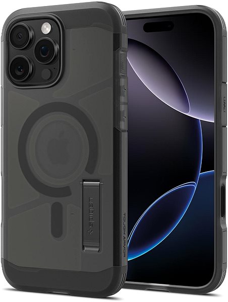Handyhülle Spigen Tough Armor T MagSafe Frost Black iPhone 16 Pro ...