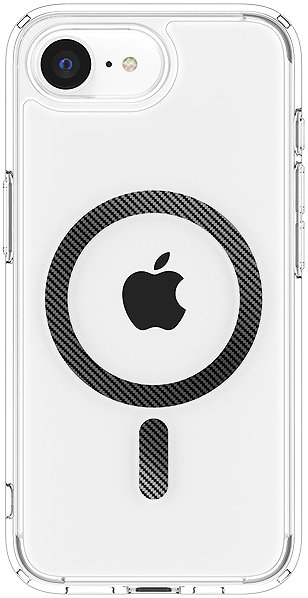 Handyhülle Spigen Ultra Hybrid MagSafe Clear Carbon Fiber iPhone 17e/16e ...