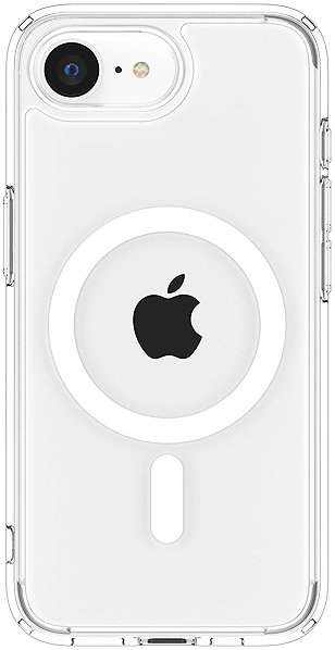 Telefon tok Spigen Ultra Hybrid MagSafe Clear White iPhone 17e/16e tok ...