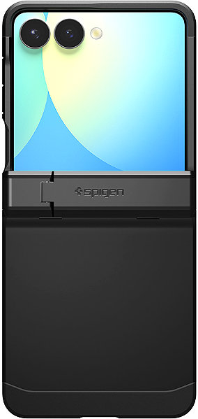 Kryt na mobil Spigen Tough Armor Pro MagSafe Black Samsung Galaxy Z Flip 7 ...