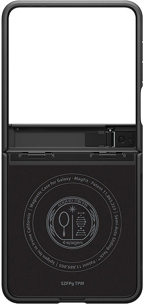 Kryt na mobil Spigen Tough Armor Pro MagSafe Black Samsung Galaxy Z Flip 7 ...