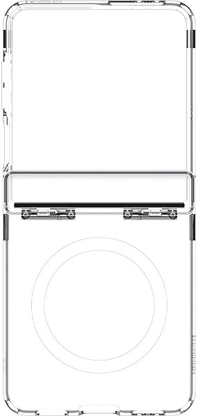 Handyhülle Spigen Ultra Hybrid Pro MagSafe Clear White Samsung Galaxy Z Flip 7 ...