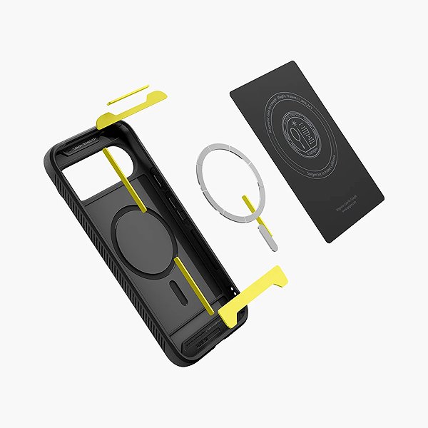 Handyhülle Spigen Rugged Armor MagSafe Matte Black - Google Pixel 10 Pro XL ...
