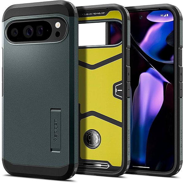 Handyhülle Spigen Tough Armor MagSafe Black - Google Pixel 10 Pro/Pixel 10 ...