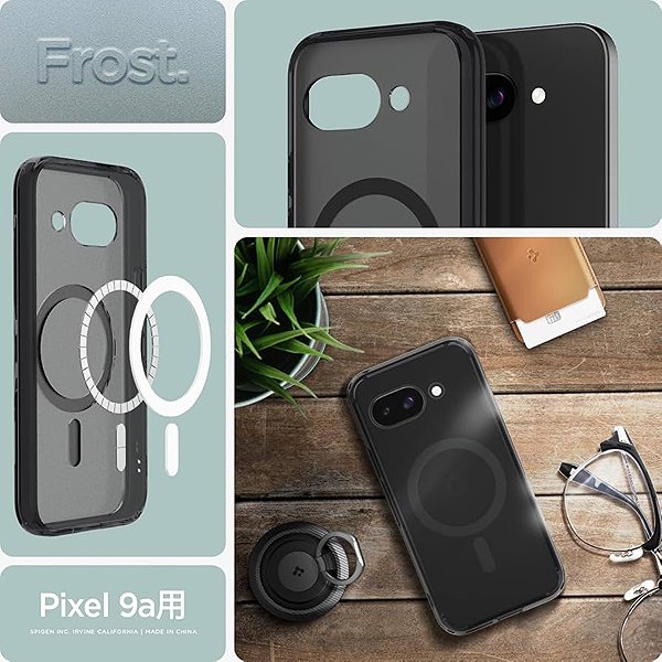 Handyhülle Spigen Ultra Hybrid MagSafe Frost Black - Google Pixel 10 Pro/Pixel 10 ...
