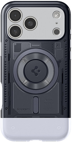 Telefon tok Spigen Classic C1 MagSafe Graphite iPhone 17 Pro Max tok ...