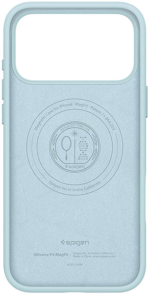 Handyhülle Spigen Silicone Fit MagSafe mute Blue iPhone 17 Pro Max ...