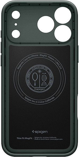 Handyhülle Spigen Thin Fit MagSafe Abyss Green iPhone 17 Pro ...