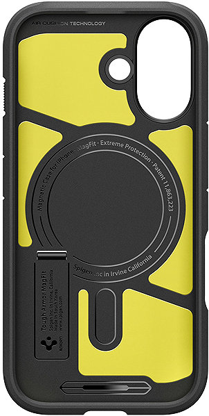 Telefon tok Spigen Tough Armor T MagSafe Black iPhone 17 tok ...