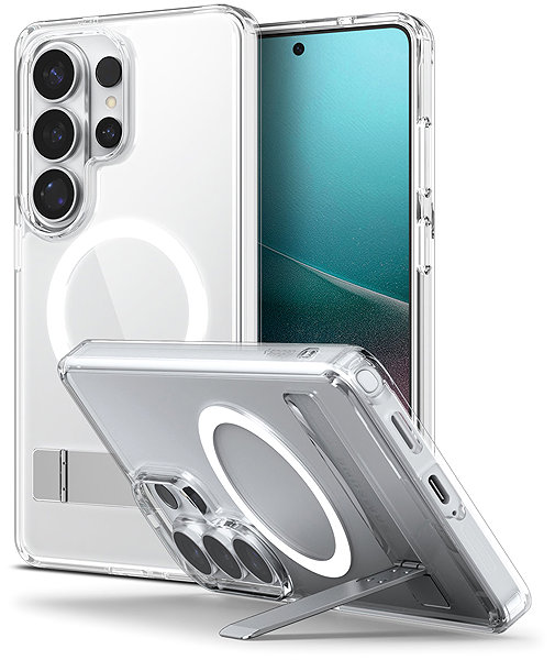 Handyhülle Spigen Ultra Hybrid S MagSafe Clear White Samsung Galaxy S26 Ultra ...