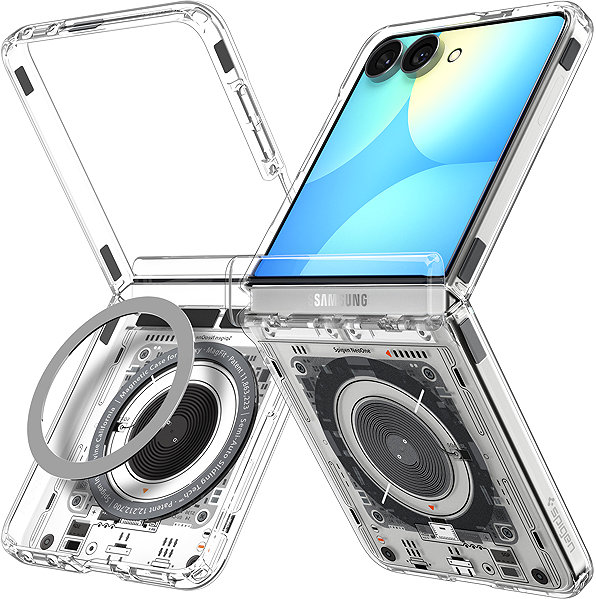 Telefon tok Spigen Ultra Hybrid Pro Neo One Samsung Galaxy Z Flip8 MagSafe tok ...