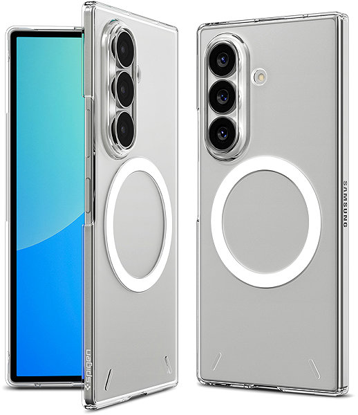 Handyhülle Spigen Air Skin MagSafe Clear White Samsung Galaxy Z Fold8 Ultra ...