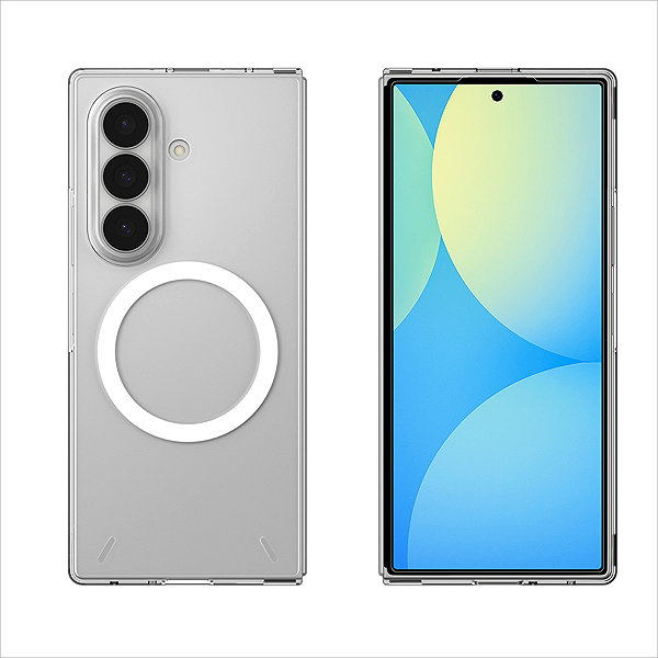 Handyhülle Spigen Air Skin MagSafe Clear White Samsung Galaxy Z Fold8 Ultra ...