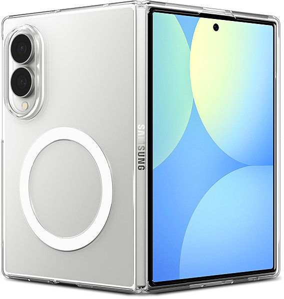 Handyhülle Spigen Air Skin MagSafe Clear White Samsung Galaxy Z Fold8 ...