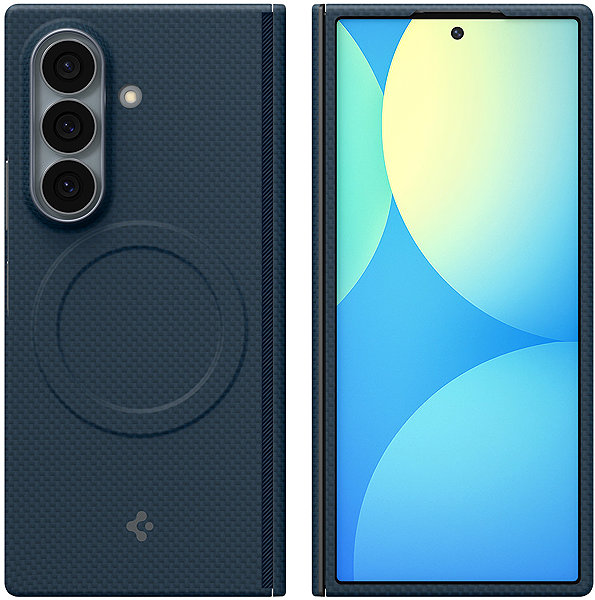 Handyhülle Spigen Air Skin Aramid MagSafe Navy Samsung Galaxy Z Fold8 Ultra ...