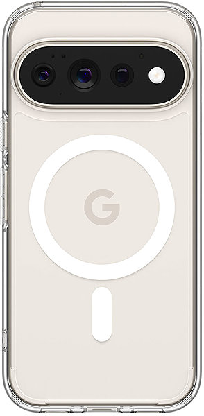 Telefon tok Spigen Ultra Hybrid Clear Google Pixel 11 Pro fehér MagSafe tok ...