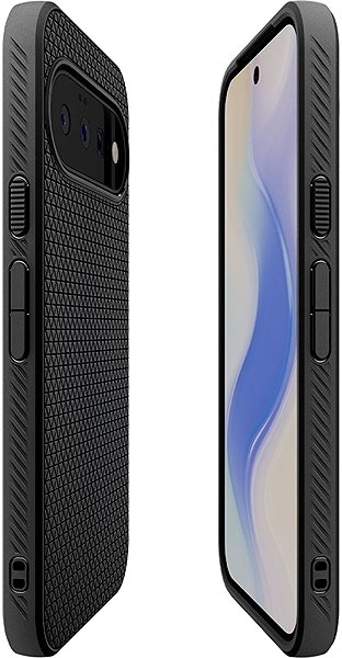 Handyhülle Spigen Liquid Air MagSafe Matte Black Google Pixel 11 ...