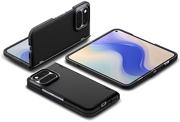 Telefon tok Spigen Slim Armor Pro Google Pixel 11 Pro Fold fekete MagSafe tok ...