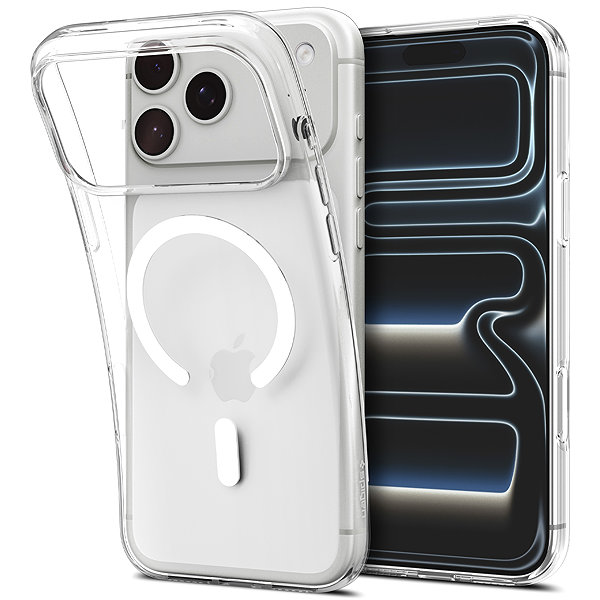 Telefon tok Spigen Liquid Crystal Clear White iPhone 18 Pro / 17 Pro MagSafe tok ...